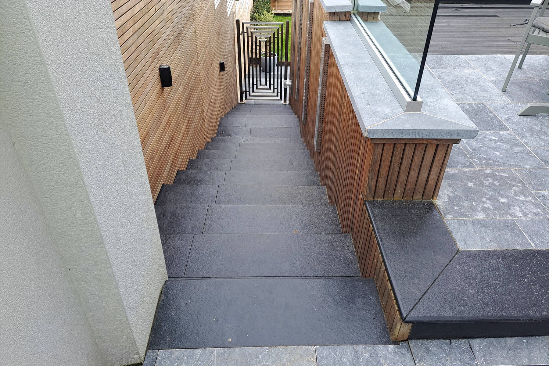 Polished Marble Steps